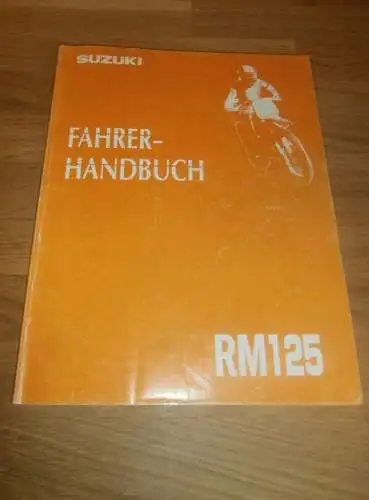 Suzuki RM 125 , Bj. 1992 , Reparaturhandbuch , Handbuch , Owners manual , Motocross , Handbuch , Oldtimer !!