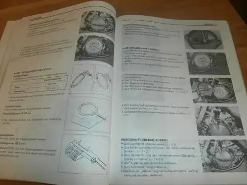 Suzuki RM 125 , Bj. 1992 , Reparaturhandbuch , Handbuch , Owners manual , Motocross , Handbuch , Oldtimer !!