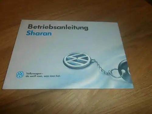 VW Sharan , Bj. 1995 , Handbuch , Betriebsanleitung , Anleitung !!!