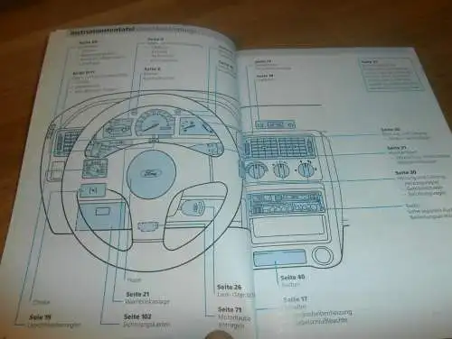 Ford Escort , Bj. 1990 , Handbuch , Betriebsanleitung , Anleitung !!!