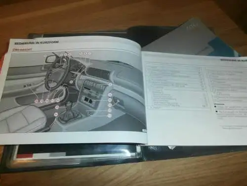 Audi A4 Avant , Bj. 1995 , komplette Fahrzeugmappe , Handbuch , Betriebsanleitung , Anleitung !!!