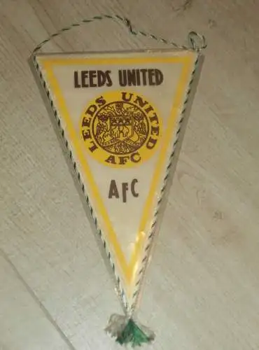 Leeds United AFC , Fussballclub , Fussball , football , soccer , Wimpel !!!