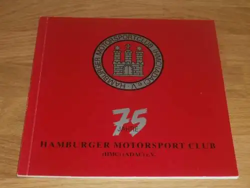 ADAC Motorsportclub Hamburg , 75 Jahre , Chronik , Buch , Journal !!!