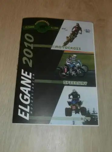 Speedway EM Elgane 20.06.2010 , Programmheft / Programm / Rennprogramm , program !!!