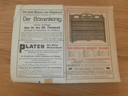 Schweizerischer Weihnachts-Katalog 1907/08 , Literatur- und Bücher Katalog , viel Reklame/ Werbung , Antiquariat , RAR !