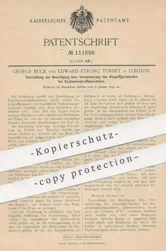 original Patent - George Buck , Edward Strong Torrey , London , England , 1899 , Explosionskraftmaschine | Gasmotor