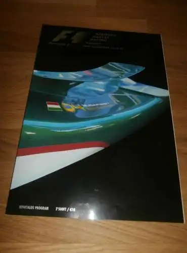 Formel 1 , Budapest 2004 , Programmheft / Programm / Rennprogramm , program !!!