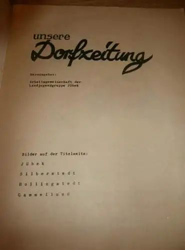 Jübeck  1970 , Broschüre , Sandbahnrennen , Geschichte , Programmheft / Programm / Rennprogramm , program !!!