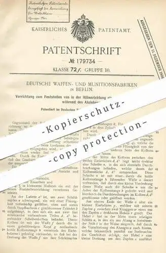 original Patent - Deutsche Waffen- & Munitionsfabriken Berlin , 1905 , Geschütz , Geschütze | Gewehr , Waffen , Revolver