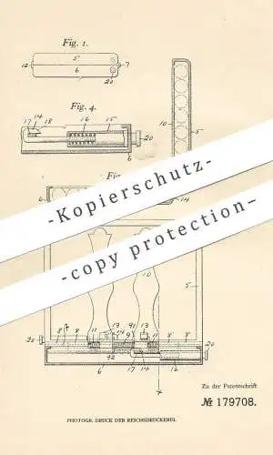 original Patent - Durand & Co. , Newark , Essex , New Jersey , USA , 1906 , Zigarettenetui | Zigaretten - Etui | Tabak