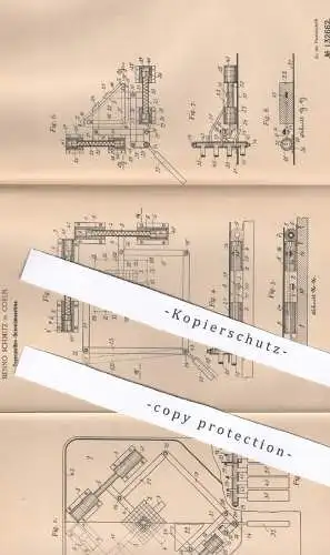 original Patent - Benno Schmitz , Köln , 1901 , Typenplatten - Schreibmaschine | Schreibmaschinen | Typen , Druck !!