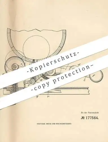 original Patent - A. Wagner , Böblingen , 1906 , Suchen von Spundloch an Fass | Fässer | Bierfass , Holzfass !!!