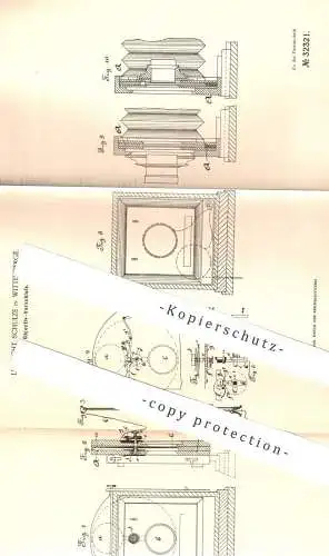 original Patent - Lebrecht Schulze , Wittenberge , 1884 , Objektiv - Verschluss | Foto , Kamera , Fotograf , Photography