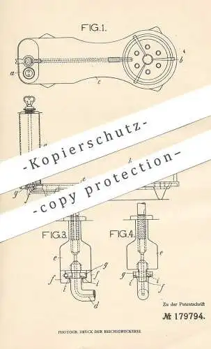 original Patent - Robert Lammel , Friedland / Böhmen , 1906 , Spirituskocher | Spiritus - Kocher | Brenner , Herd !!