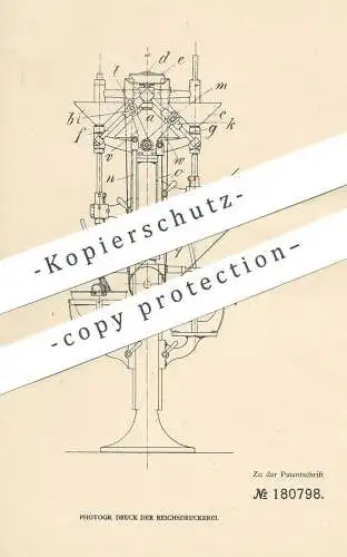 original Patent - Hollmann & Becker , Iserlohn , 1906 , Rührwerk für Sahne , Eier | Rührer , Mixer | Schleuder !!!