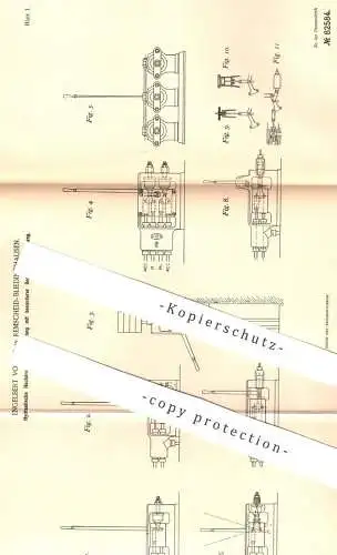 original Patent - Engelbert Volmer , Remscheid / Bliedinghausen , Hydraulik - Hochdruck - Steuerung | Fahrstuhl , Kran