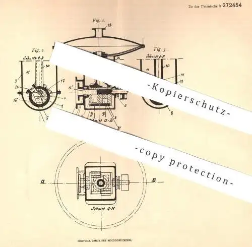 original Patent - Leo Callenberg , Berlin , 1913 , Membranpumpe mit Exzenterantrieb | Membran - Pumpe , Pumpen