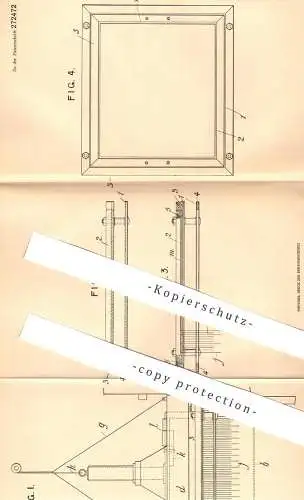 original Patent - Lionel Wild , Upper Norwood , England , 1912 , Aufdrucken von Punktmuster auf Stoff in vielen Farben