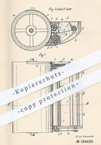 original Patent - Paul Präkelt , Leipzig / Anger , 1906 , Bronzieren per Zylinderschnellpresse | Bronze , Druck , Presse