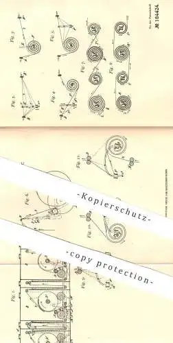 original Patent - Manuel Muntadas Rovira , Barcelona , Spanien , 1904 , Breitbehandlung von Gewebe , Stoff | Bleichen !