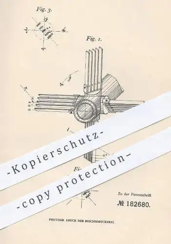 original Patent - Georg Schindling , Frankfurt / Main , 1903 , Schraubenpropeller | Propeller | Luftschiff | Schiff !!