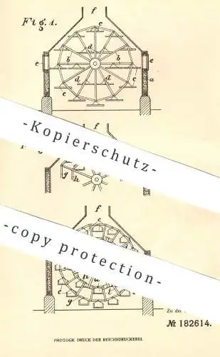 original Patent - H. G. Lehmann , Düsseldorf , 1906 , Trockenvorrichtung nach Art einer russischen Schaukel | Gebläse !!