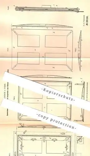 original Patent - Raboisson , Paris Frankreich , 1884 , Spannrahmen für Papier für Fotograf | Foto , Kamera , Fotografie