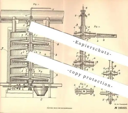 original Patent - Frank Klepetko , New York , 1905 , Kühlung für Erzröstöfen | Erz - Röstofen | Ofen Öfen | Mc Douball !