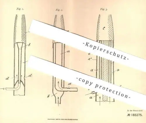 original Patent - Caspar Berninghaus , Duisburg , 1903 , Erhöhung der Leuchtkraft von Gasglühlicht | Gas , Glühlampe