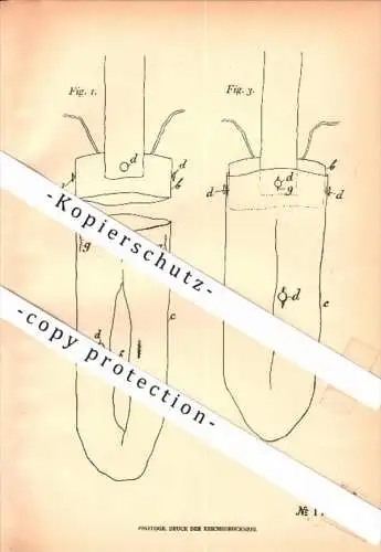 Original Patent - Felix Zandler in Lemberg , 1904 , Kondom für Tripperkranke , Tripper , Aids , Arzt , Medizin !!!