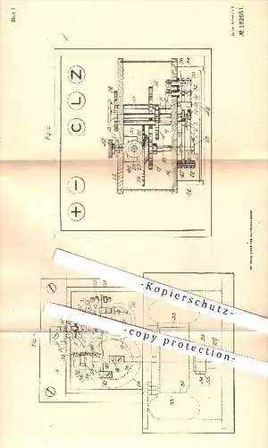 original Patent - The Gell Telegraphic Appliances Syndicate Limited , London , 1905 , telegraphischer Sender , Telegraph