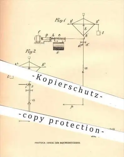 original Patent - Vereinigte Elbe - Schifffahrts - Ges. AG /  Werft Uebigau , Dresden , 1905 , Dynamometer , Schiffe !!!