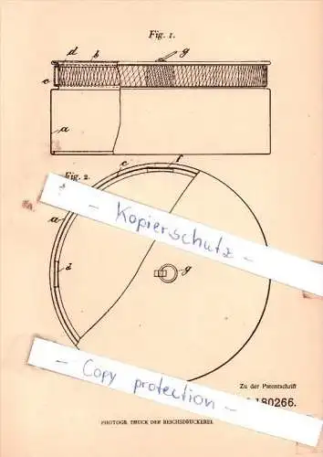 Original Patent  - Rudolph Teutsch in Berlin , 1906 , Fliegenfänger  !!!