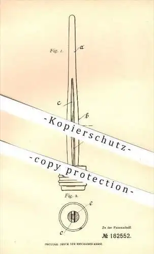 original Patent - Peter Früh in Hofen , Post Wengen bei Kempten , 1906 , Spindel , Spindeln , Holzspindel !!!