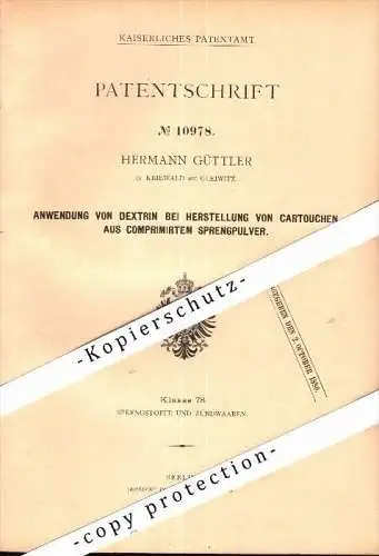 Original Patent - Wilhelm Grotehusmann in Herbede b. Witten , 1880 , Wasserhaltungsmaschine !!!