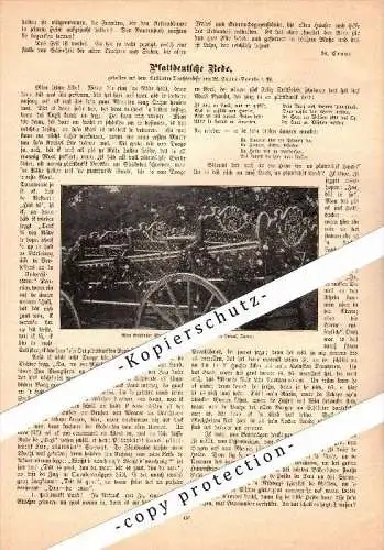 original Zeitungsbericht - 1905 - Trachtenfest in Badbergen , Artland , Trachten , Tracht !!!