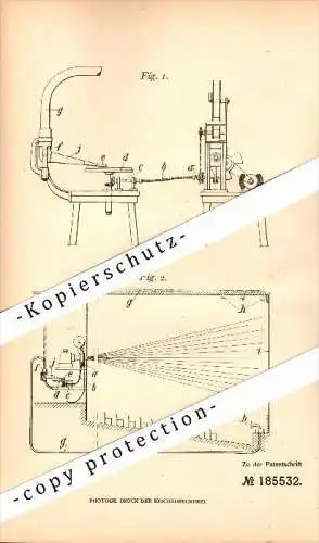 Original Patent - Georges Pomarede à Decazeville , 1906 , Phonographe avec Kinematograph , gramophone !!!