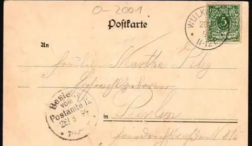 alte AK - Alt Meiershof b. Alt Rehse 1899 , Neubrandenburg a. Tollensesee !!!