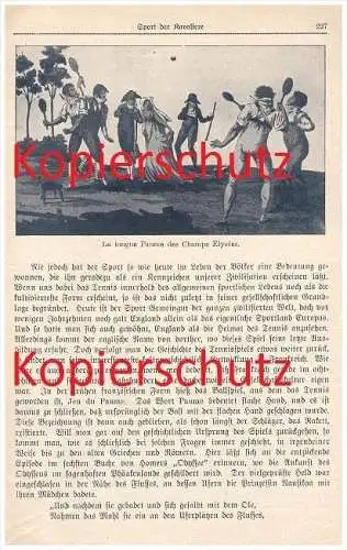 original Zeitungsbericht - 1926 - Tennis , Sport der Kavaliere , Golf !!!