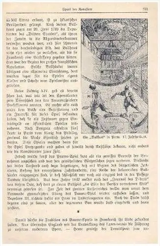 original Zeitungsbericht - 1926 - Tennis , Sport der Kavaliere , Golf !!!