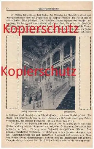 original Zeitungsbericht - 1926 - Pommersfelden , Schloß , Architektur !!!