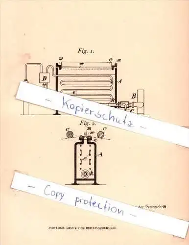 Original Patent - Otto Huckenbeck in Guben , 1906 , Bügelecht- und Nadelfertigmachen  !!!