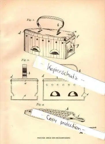 Original Patent - Ludwig Fröhlich in Groß Zimmern i. Hessen , 1906 , Bolzen- und Kohlenbügeleisen , Bügeleisen !!!