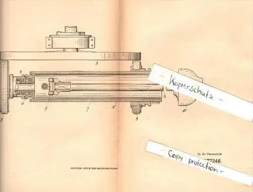 Original Patent - Siegfried Schick in Bruck an der Mur , 1905 , Getriebe für Motorfahrzeuge , Automobile , Österreich !!