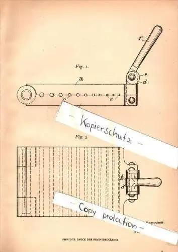 Original Patent - Josef Souren in Vaelserquartier , Laurensberg b. Aachen ,1905 , Apparat für Nägel , Vaalserquartier !