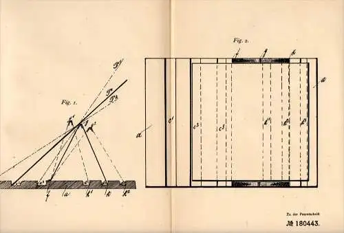 Original Patentschrift - W. Bertelsmann - Verlag in Bielefeld , 1904, Dreieck für Zeichenblock , Malbrett , Schreiben !!