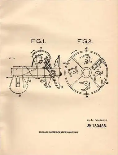 Original Patentschrift - W. Roscher in Görlitz , 1905 , Schnecke für Ziegelpresse , Ziegel , Ziegelei , Bau !!!