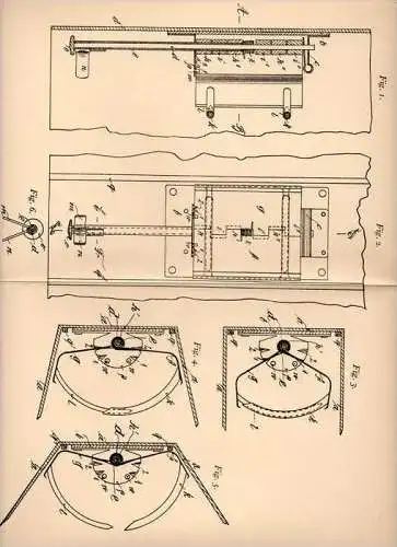 Original Patentschrift - Deutsche Buerau GmbH in Oos , Baden , 1905 , Briefordner !!!