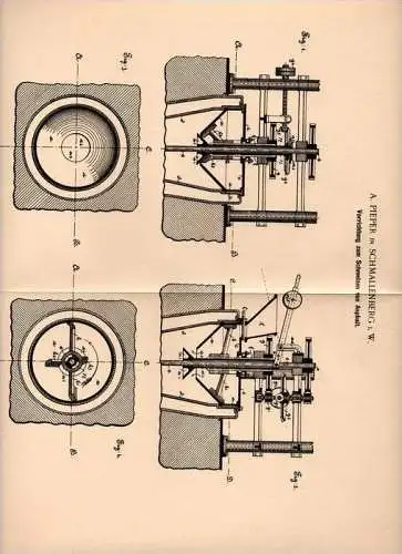 Original Patentschrift - A. Pieper in Schmallenberg i.W., 1901 , 1901 , Asphalt - Schmelzapparat , Straßenbau , Bitumen