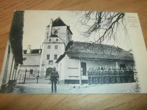 alte AK - Passau  , ca. 1905 , Wache auf Oberhaus , Ansichtskarte !